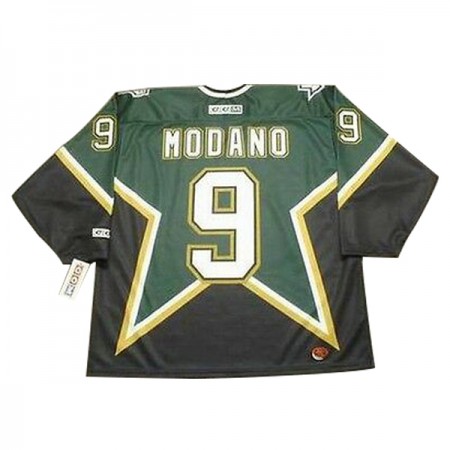 Dallas Stars Mike Modano 9 CCM Throwback Authentic Shirt - Mannen